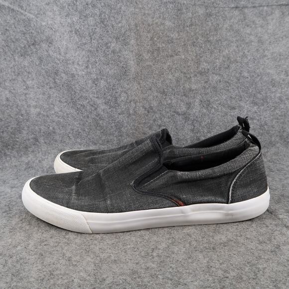 Mossimo Shoes Mens 11 Casual Sneakers Slip On Trainer Comfort Active Skate Gray - Picture 4 of 12